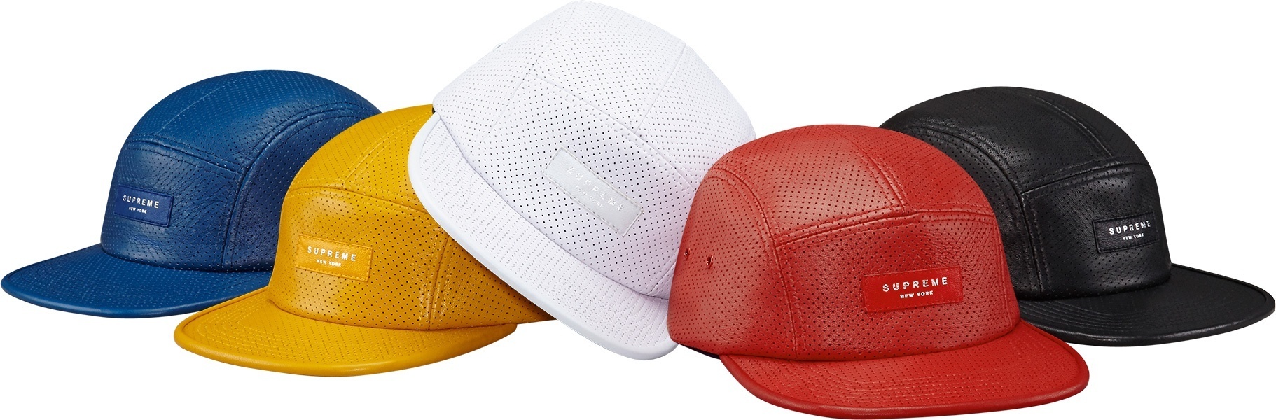 Perf Leather Camp Cap